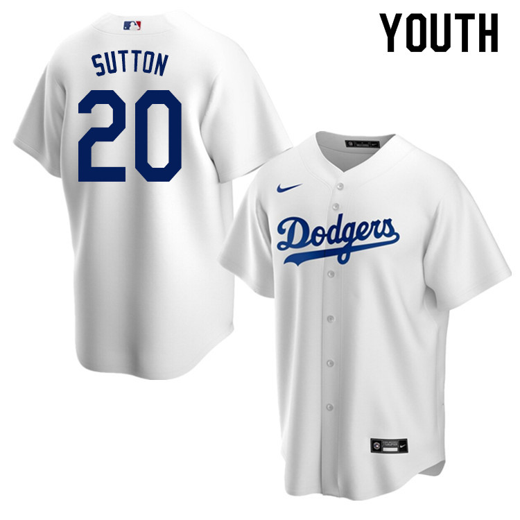 Nike Youth #20 Don Sutton Los Angeles Dodgers Baseball Jerseys Sale-White